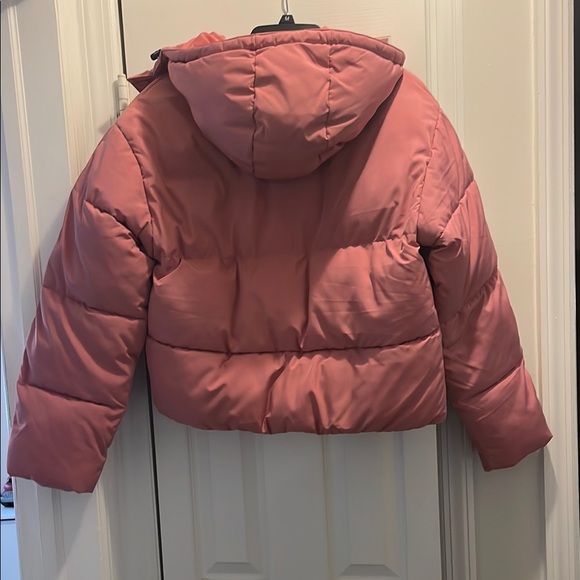 Calvin Klein Pink Puffer Jacket - Picture 4 of 5
